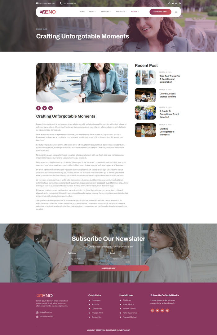 Builder – Single Blog